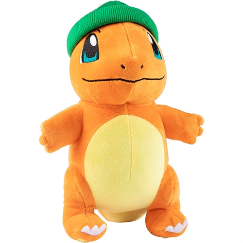Pokémon Plushie - Holiday Charmander 20 cm - Pokemon Legetøj